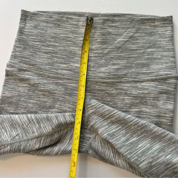 Lululemon Wunder Under Crop II Scalloped hem Roll Down Mesh size 6 - Picture 10 of 11